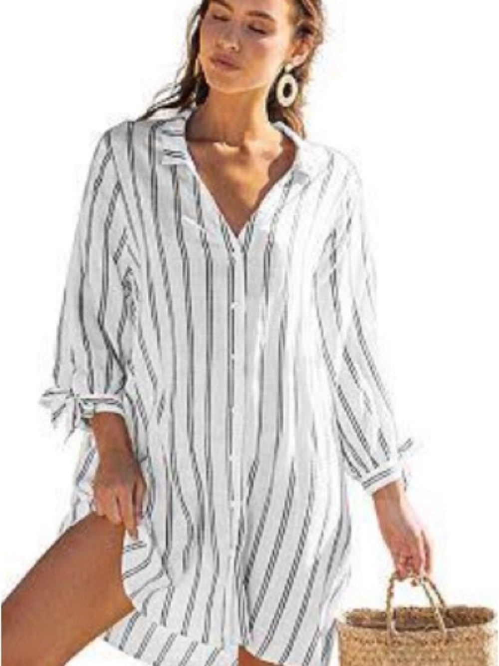 J Crew Striped Tunic 3x